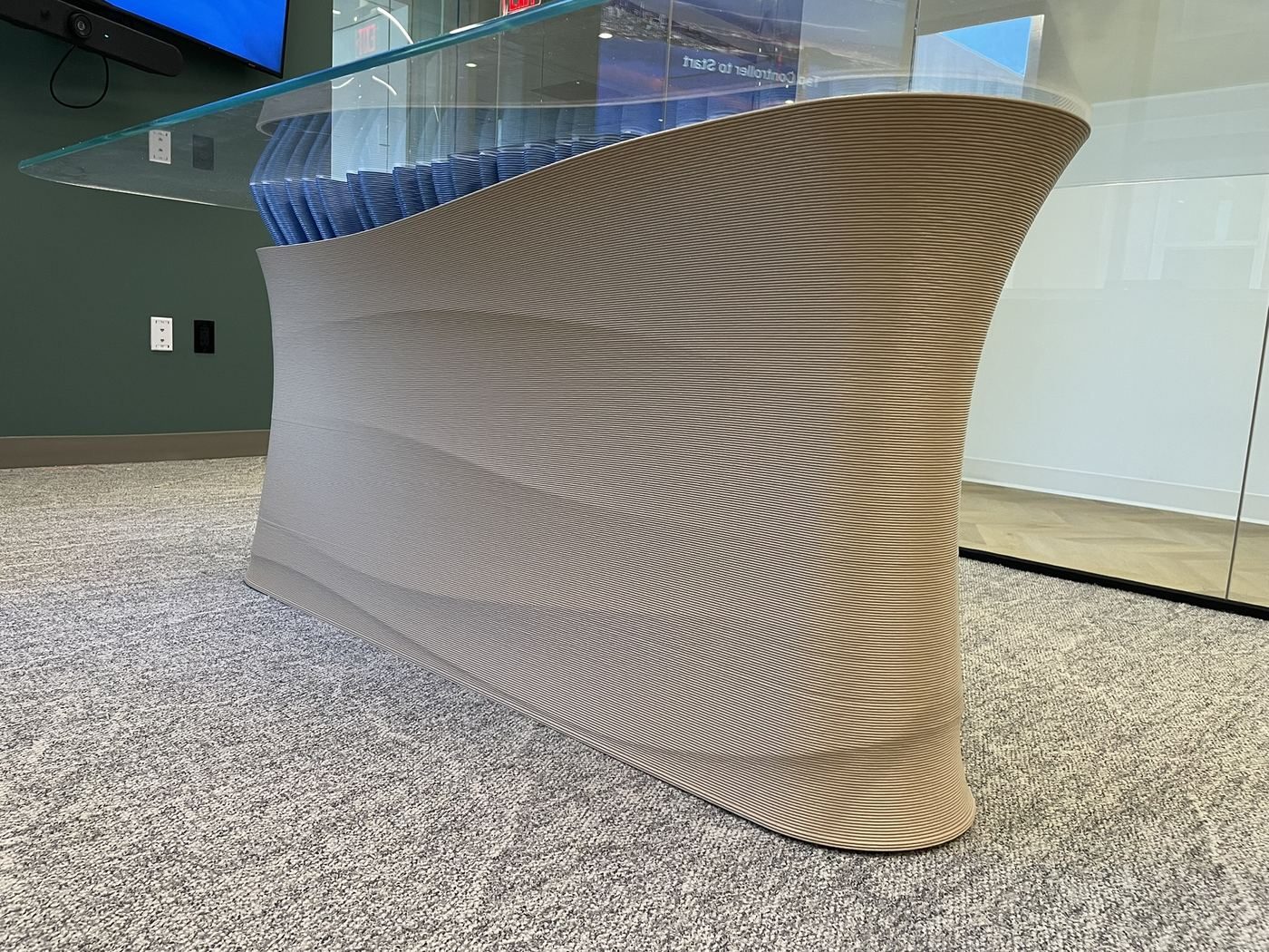 Boundary Stone Partners — 3D-printed conference table, Washington D.C.